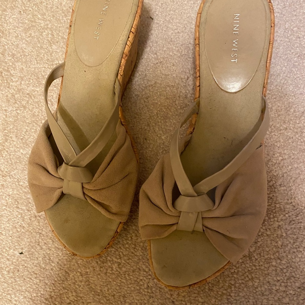 Nine West wedge sandals